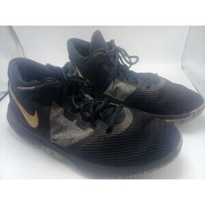 Nike Mens Air Precision 2 AA7069-090 Black Basketball Shoes Sneakers Size 13